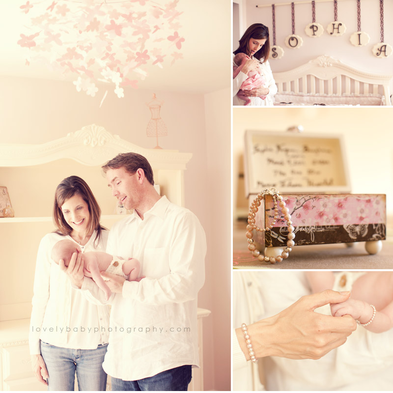 el dorado hills on location newborn baby photography